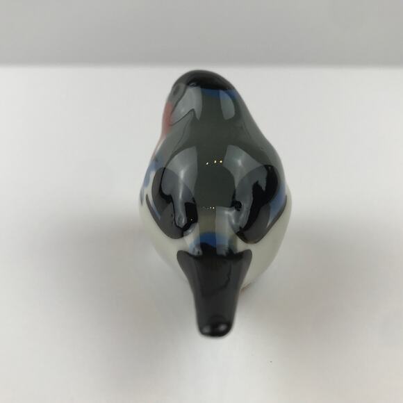 Vintage Bullfinch Bird Figurine Home Decor Whimsical Cottagecore Made in USSR - Picture 7 of 14